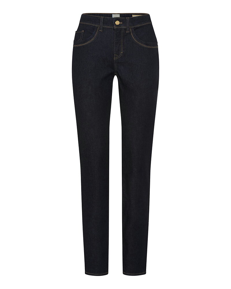 Jeans Mary clean raw blue mörk denim