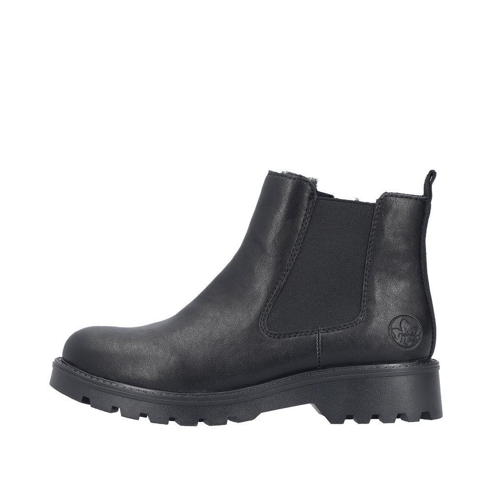 Rieker Damboots i skinn med teddyfoder - 5