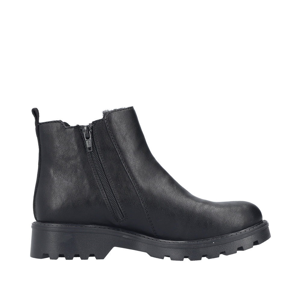 Rieker Damboots i skinn med teddyfoder - 2