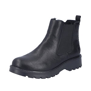 Rieker Damboots i skinn med teddyfoder