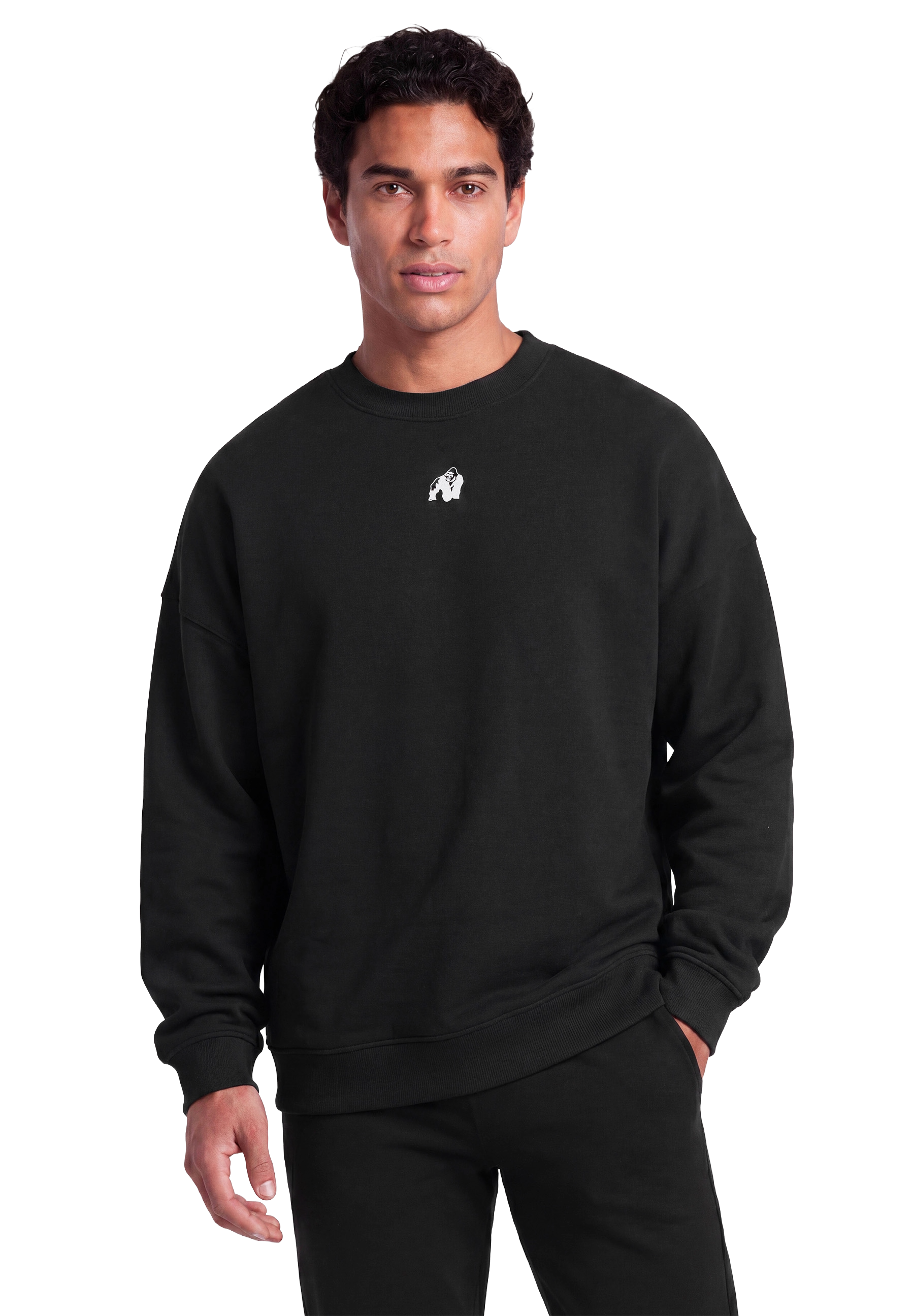Leeds Oversized Sweater, black