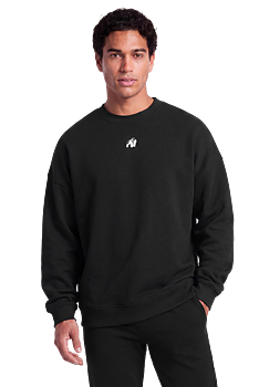 Leeds Oversized Sweater, black