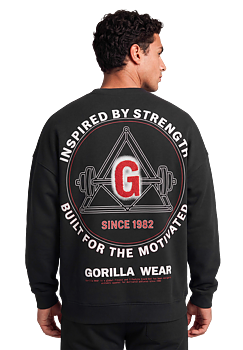 Leeds Oversized Sweater, black