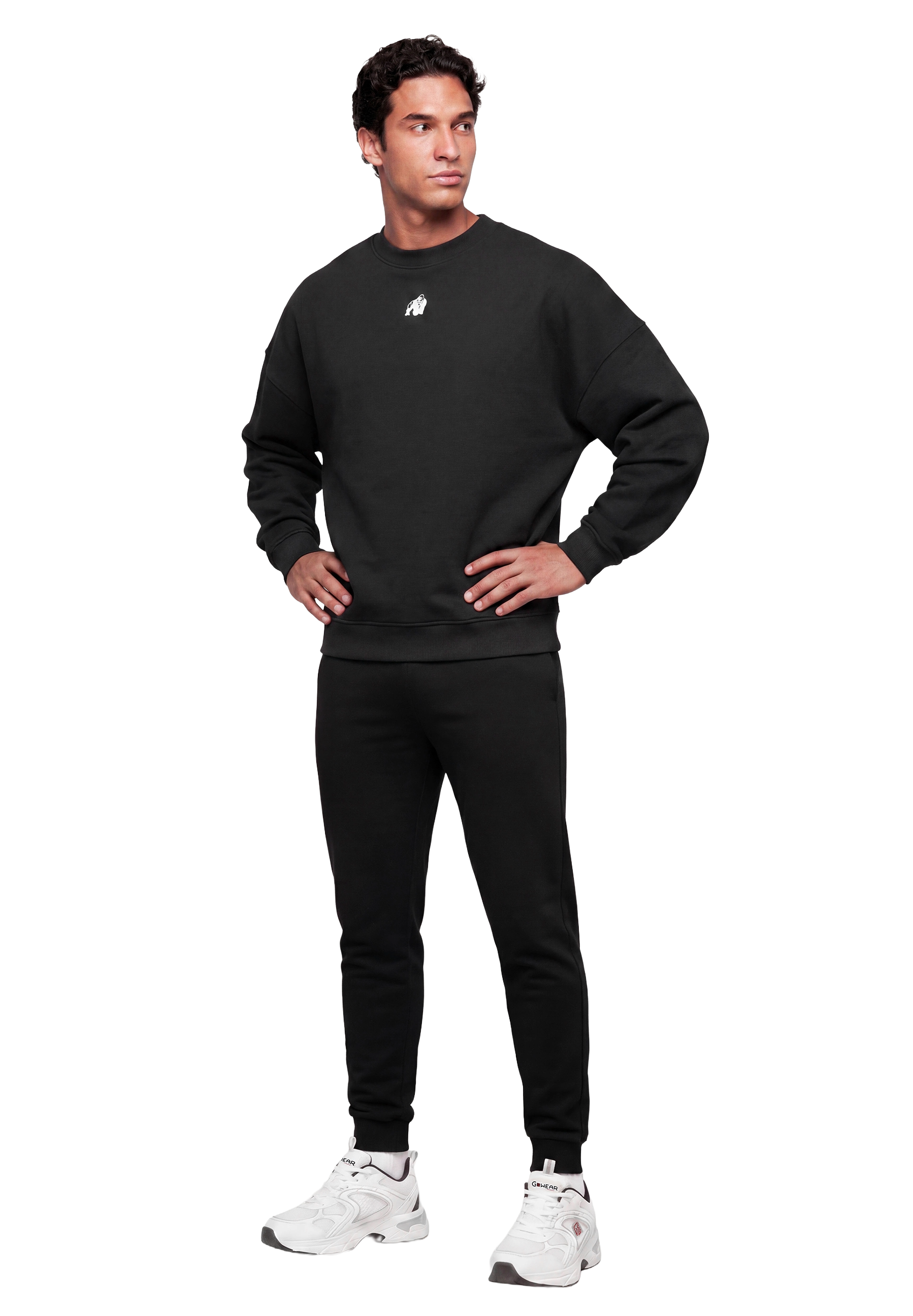 Leeds Oversized Sweater, black - 4