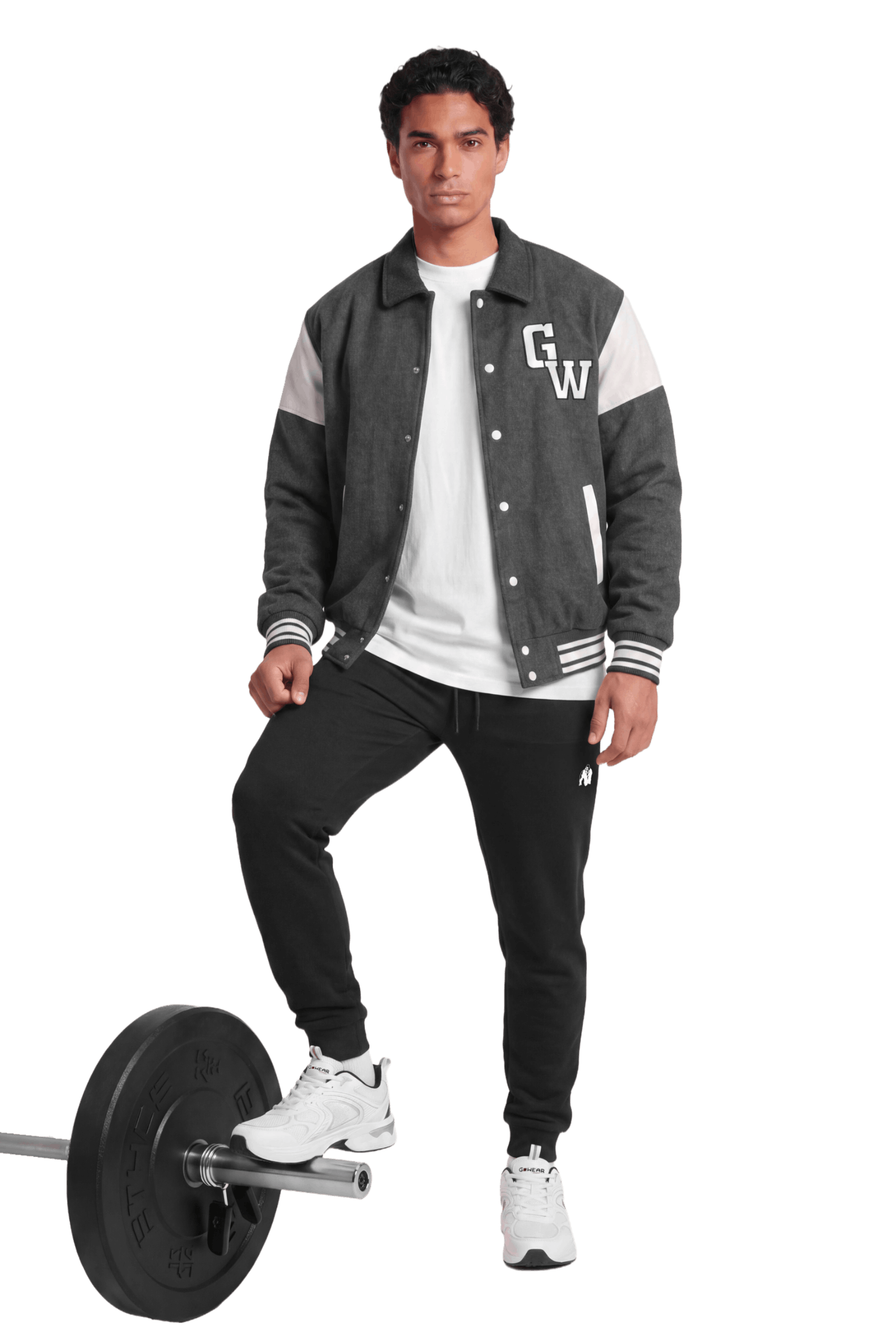 Stockholm Varsity Jacket, grey - 4