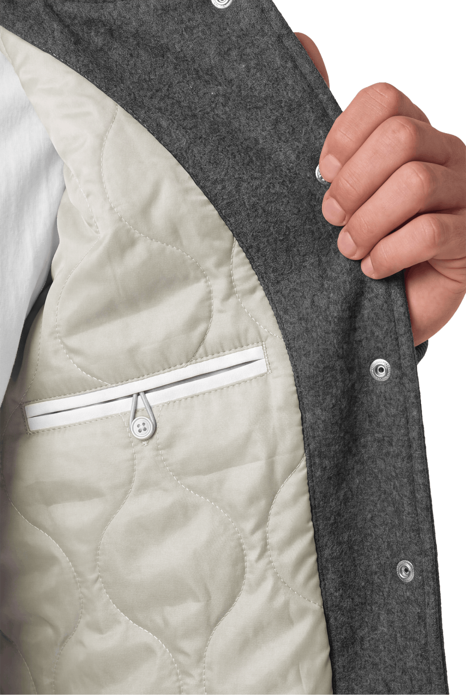 Stockholm Varsity Jacket, grey - 6