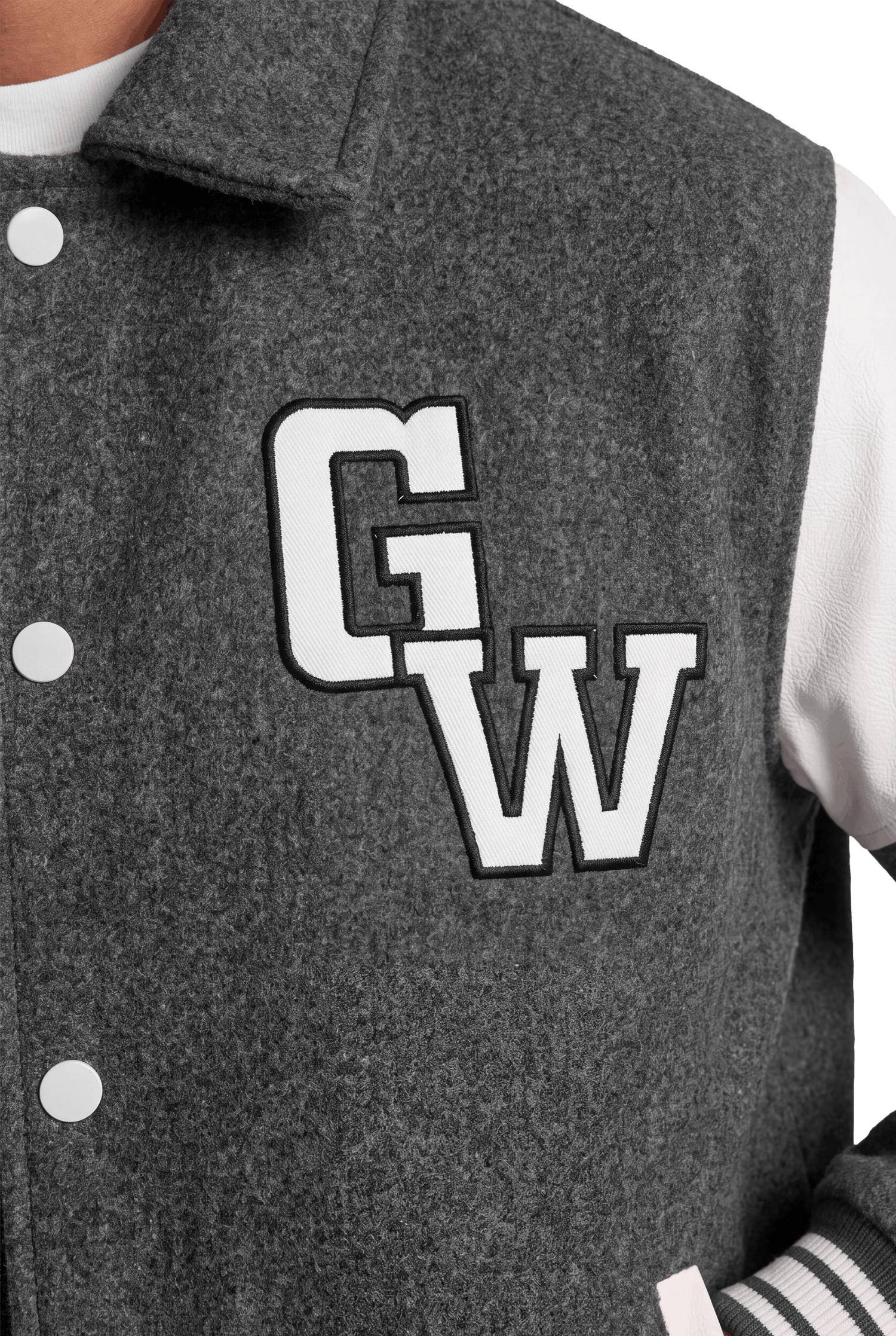 Stockholm Varsity Jacket, grey - 8