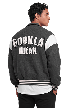 Stockholm Varsity Jacket, grey