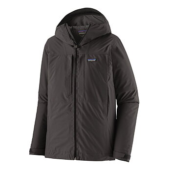 Patagonia Insulated Boulder Fork Rain Jacket - Black