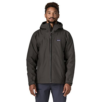 Patagonia Insulated Boulder Fork Rain Jacket - Black