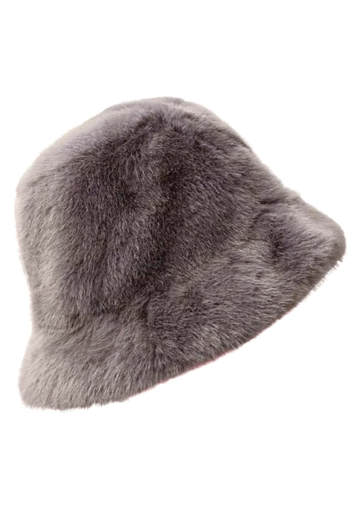 Naria soft bucket hat- grey
