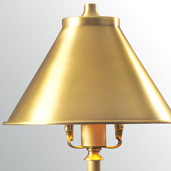 Bordslampa Provence Antik Mässing