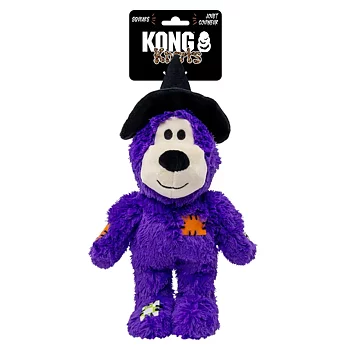 Kong Halloween Wildknots Witch Bear Lila