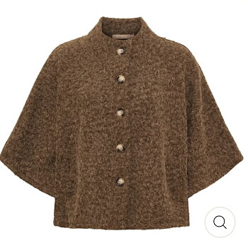 Marta- Jacka/cardigan Riviera marrone