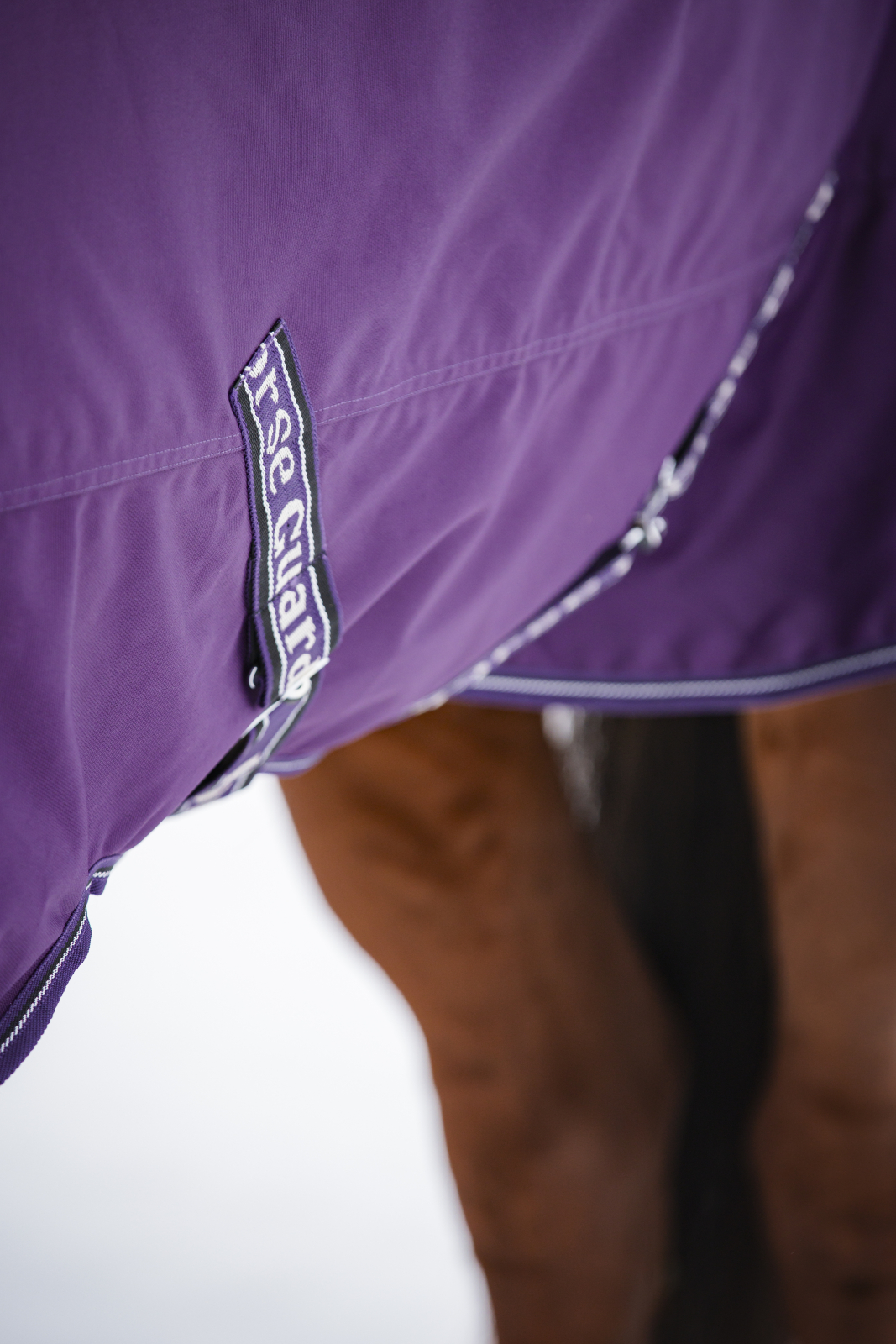 HorseGuard Landon 1200D 100g Turnout dekken standard hals Purple Pennant  105-165 cm - 2