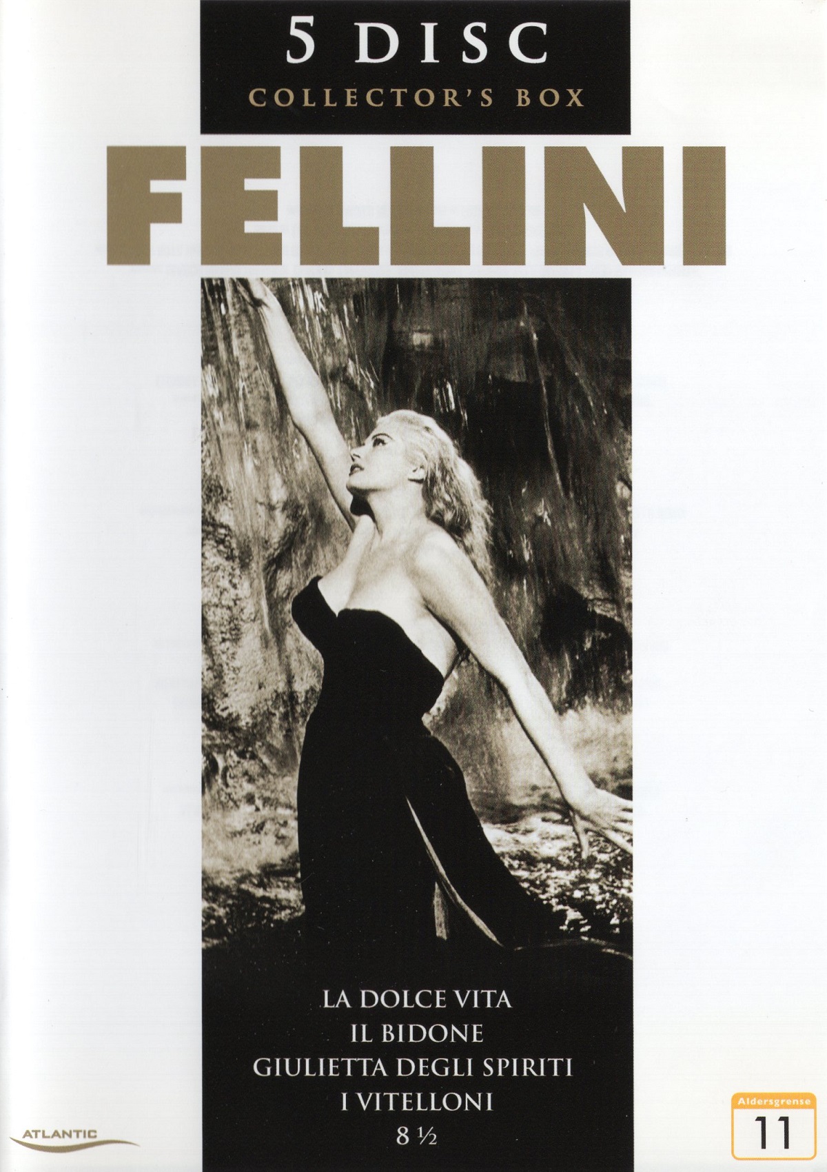 Fellini - 5 Disc Collector's Box (Norskt omslag) (Begagnad)