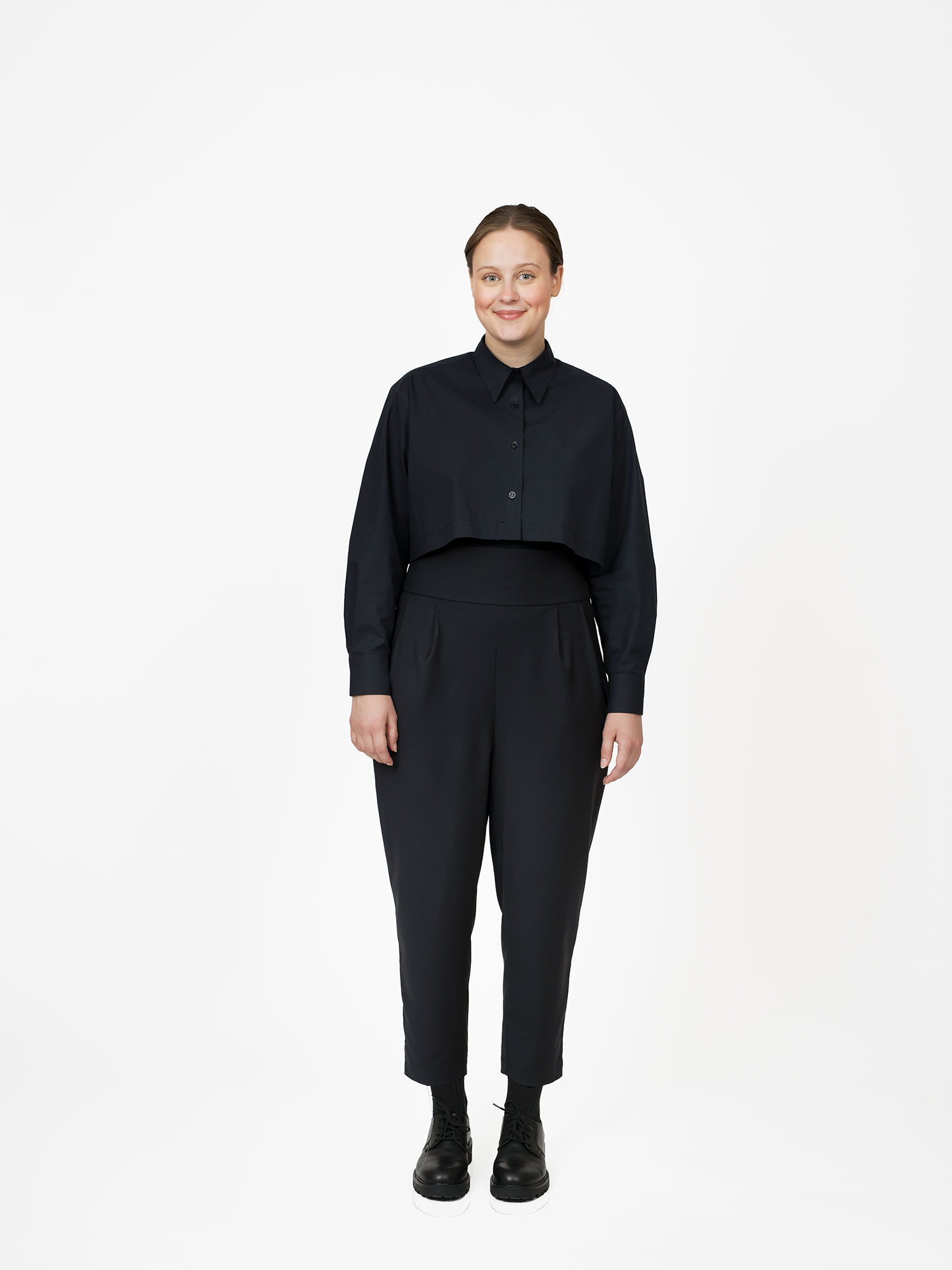 Pleated trousers