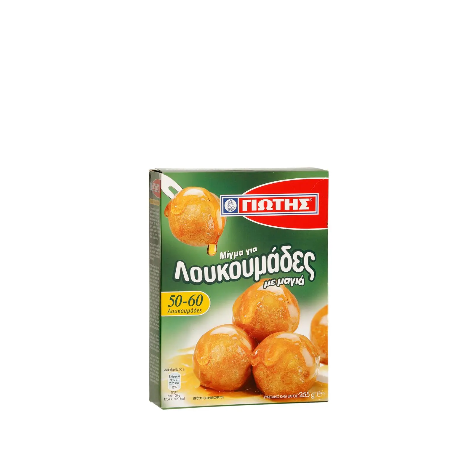 Loukoumades Bakmix med Jäst 255 g Jotis
