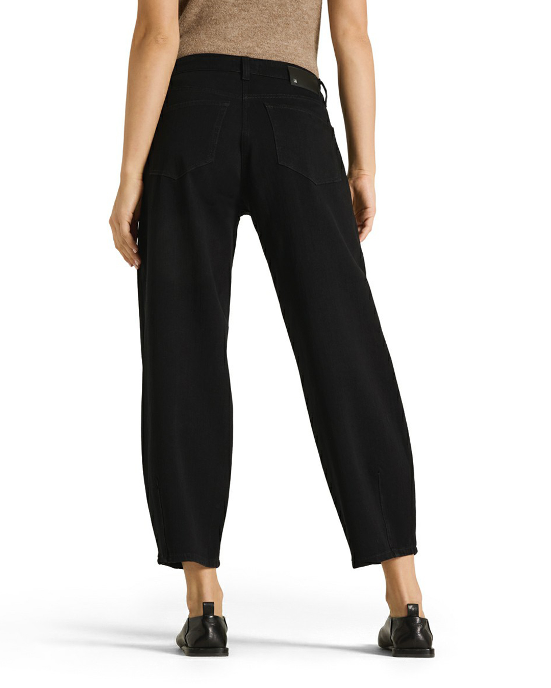 Barreljeans Elin basic rinsed svart - 2