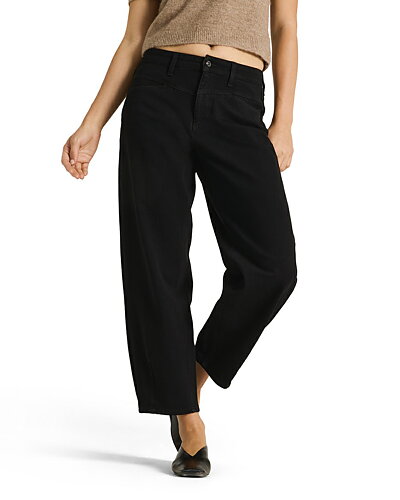 Barreljeans Elin basic rinsed svart