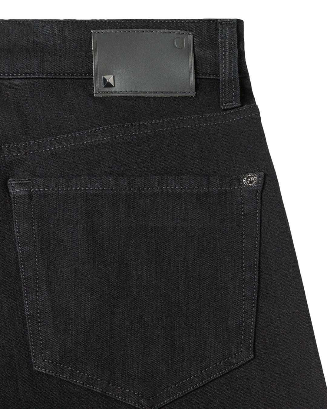 Barreljeans Elin basic rinsed svart - 4