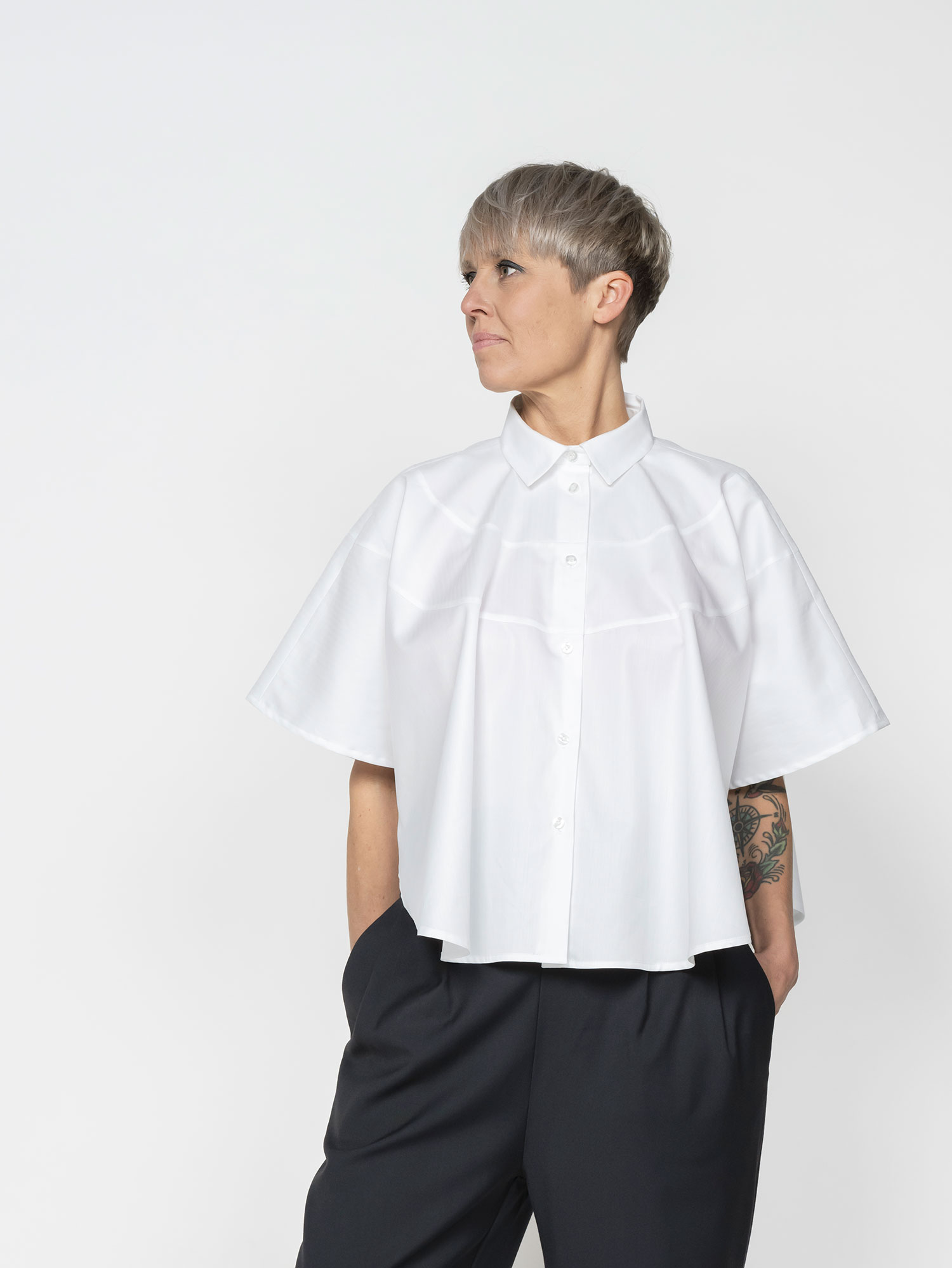 Poncho shirt