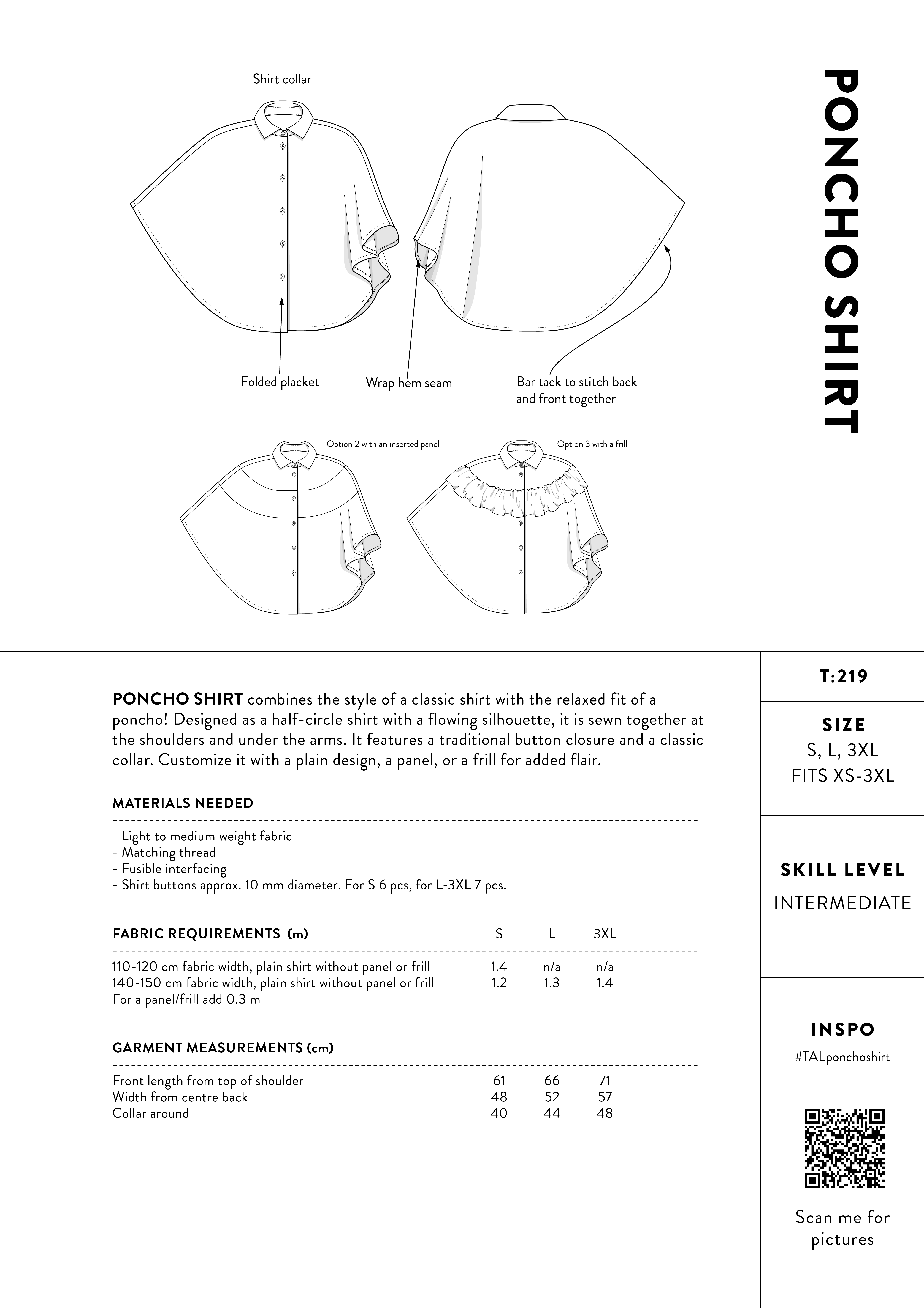 Poncho shirt - 5