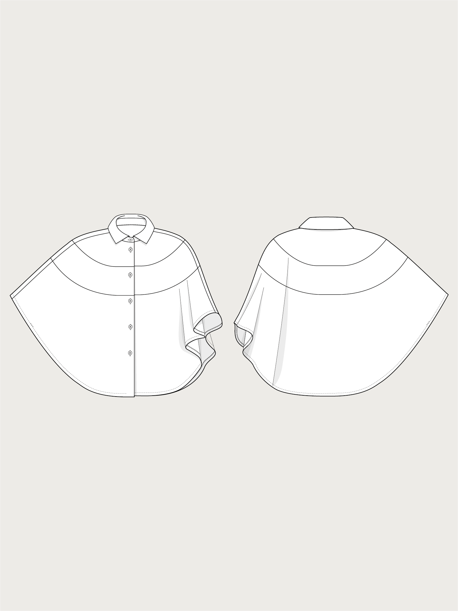 Poncho shirt - 4