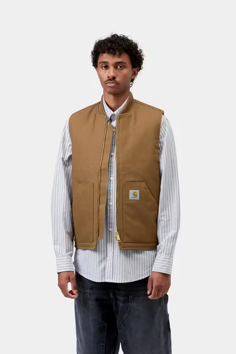 Carhartt WIP Classic Vest Hamilton Brown Rigid - 3