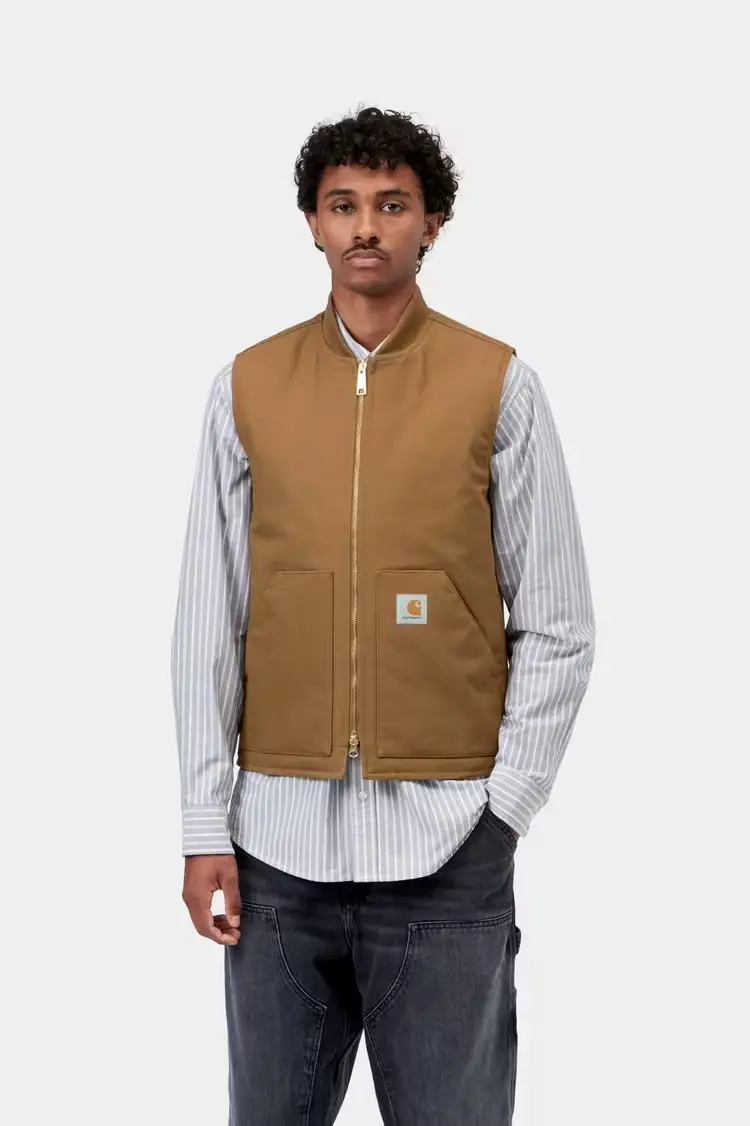Carhartt WIP Classic Vest Hamilton Brown Rigid - 2