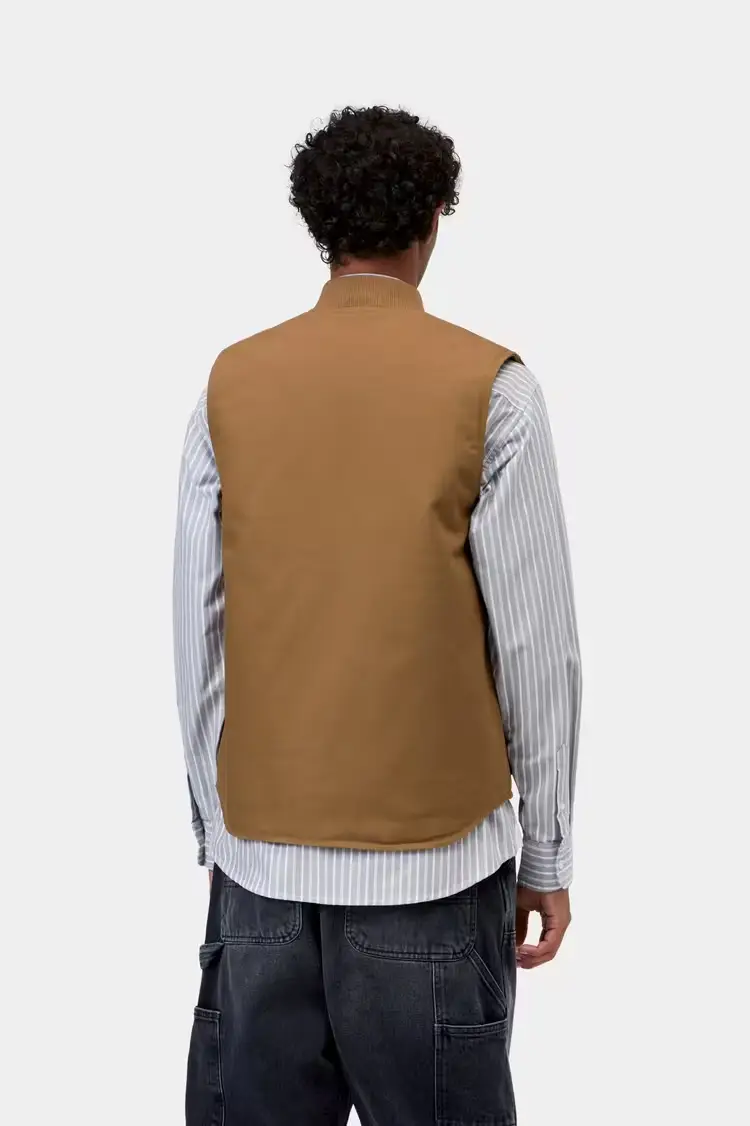 Carhartt WIP Classic Vest Hamilton Brown Rigid - 4
