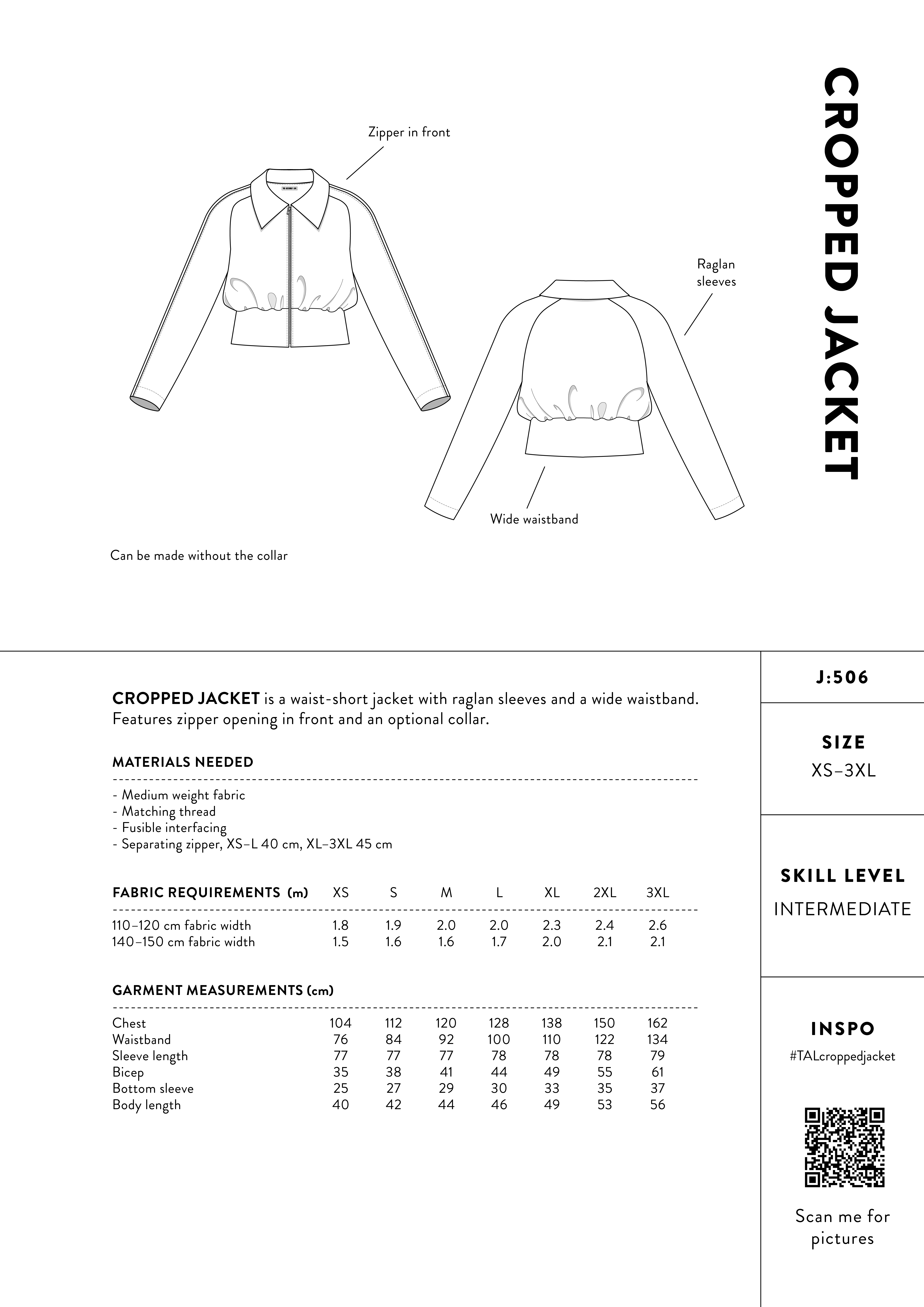 Cropped jacket - 5