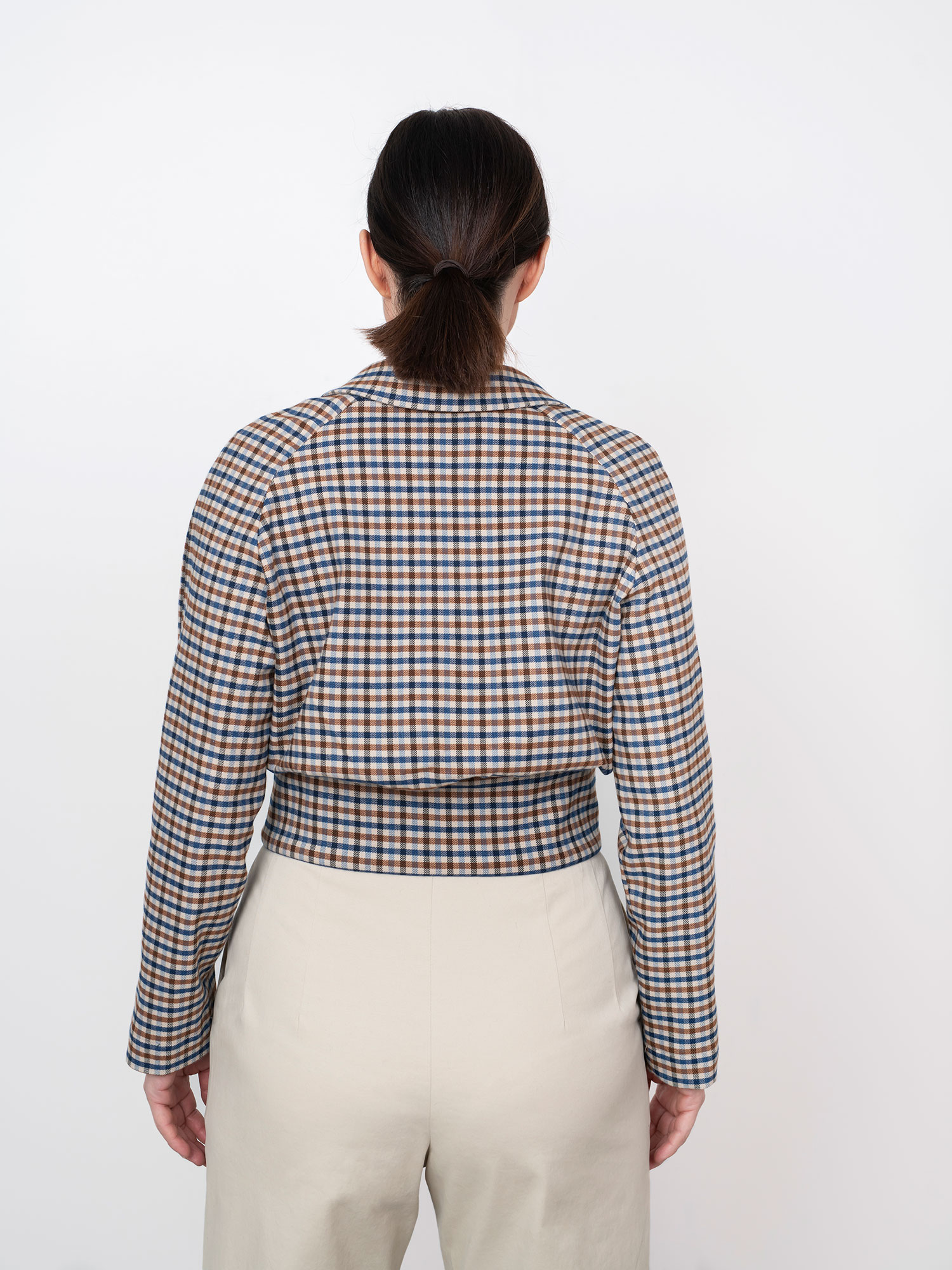 Cropped jacket - 3
