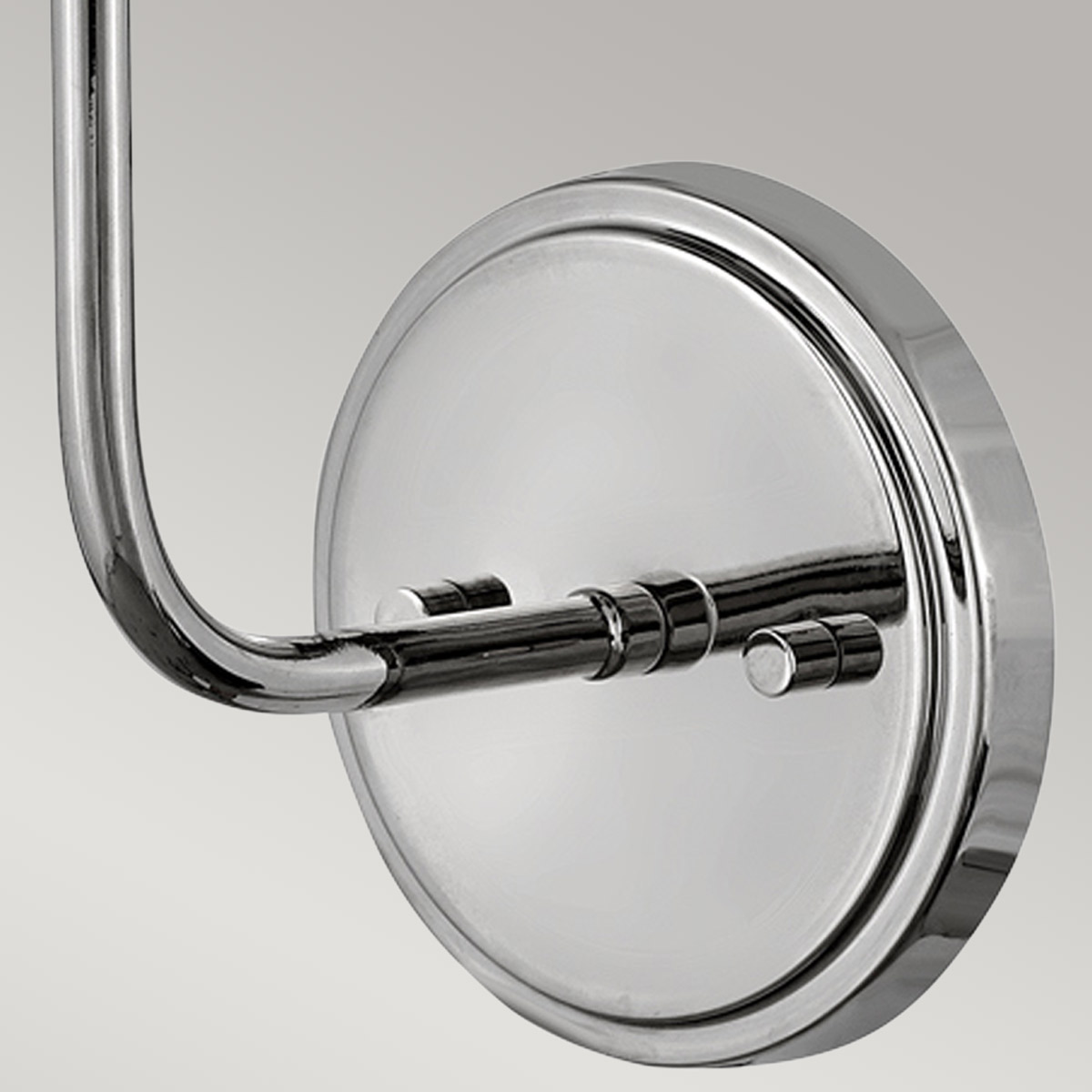Vägglampa Clarke Polerad Nickel - 3