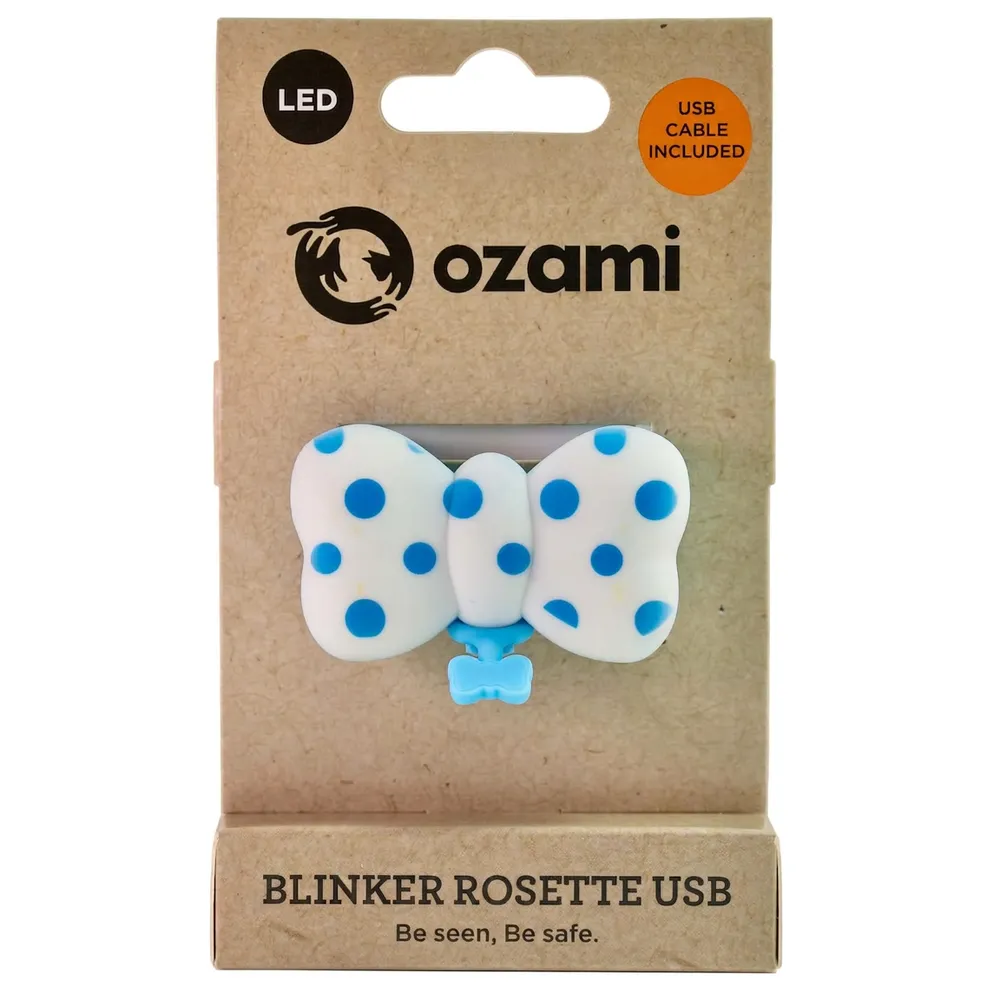 Blinker Rosette Blue  - 2