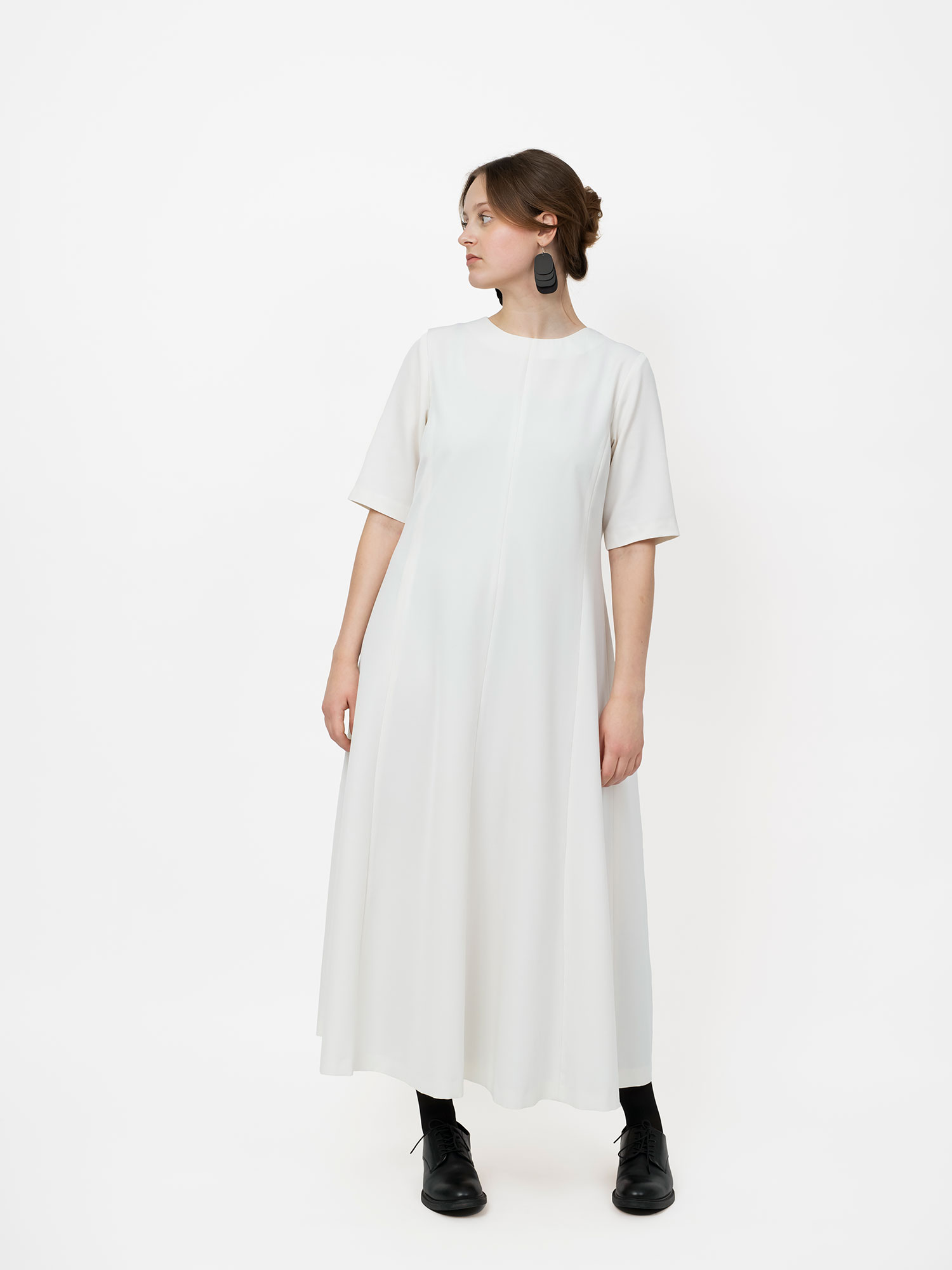 Balloon sleeve dress - 5