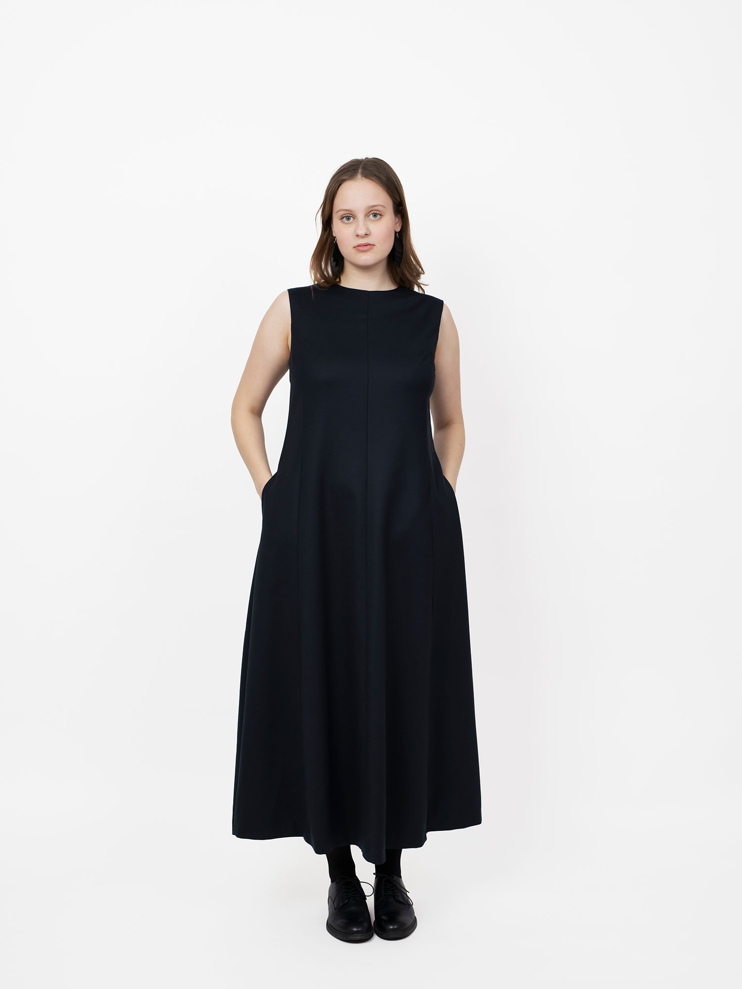 Balloon sleeve dress - 4