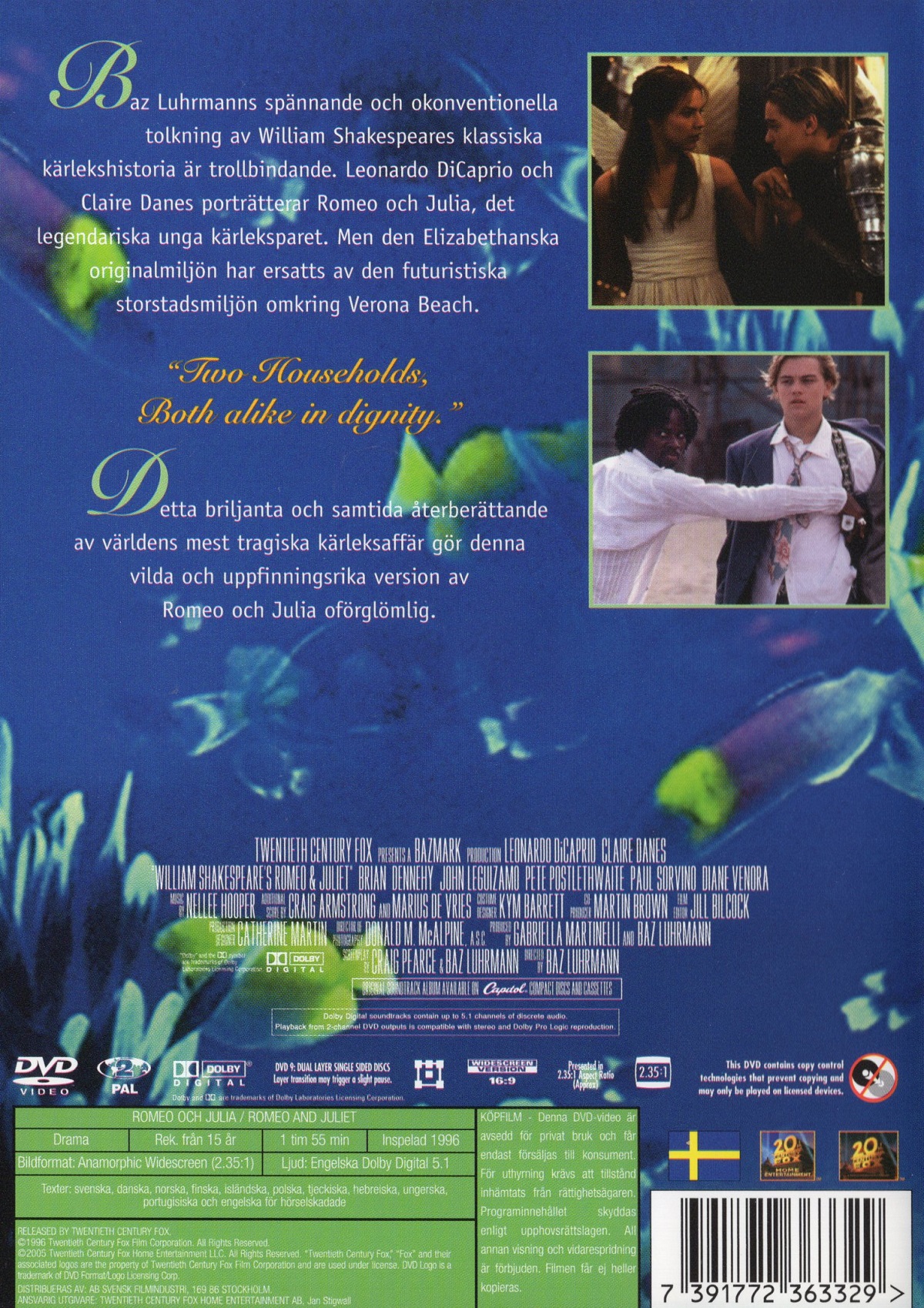 Romeo + Julia (Begagnad) - 2
