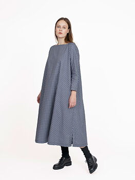 Square neck dress