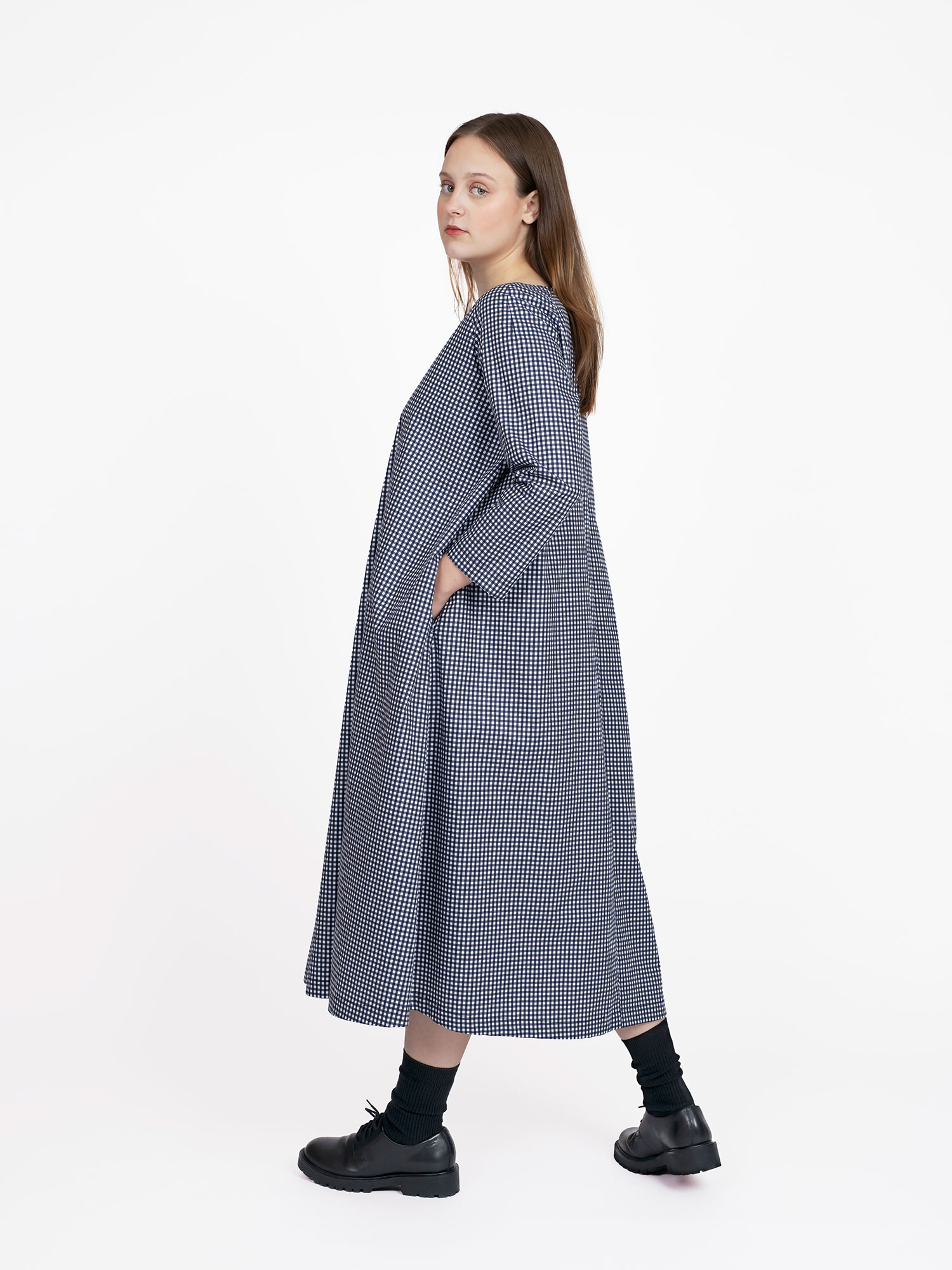 Square neck dress - 3
