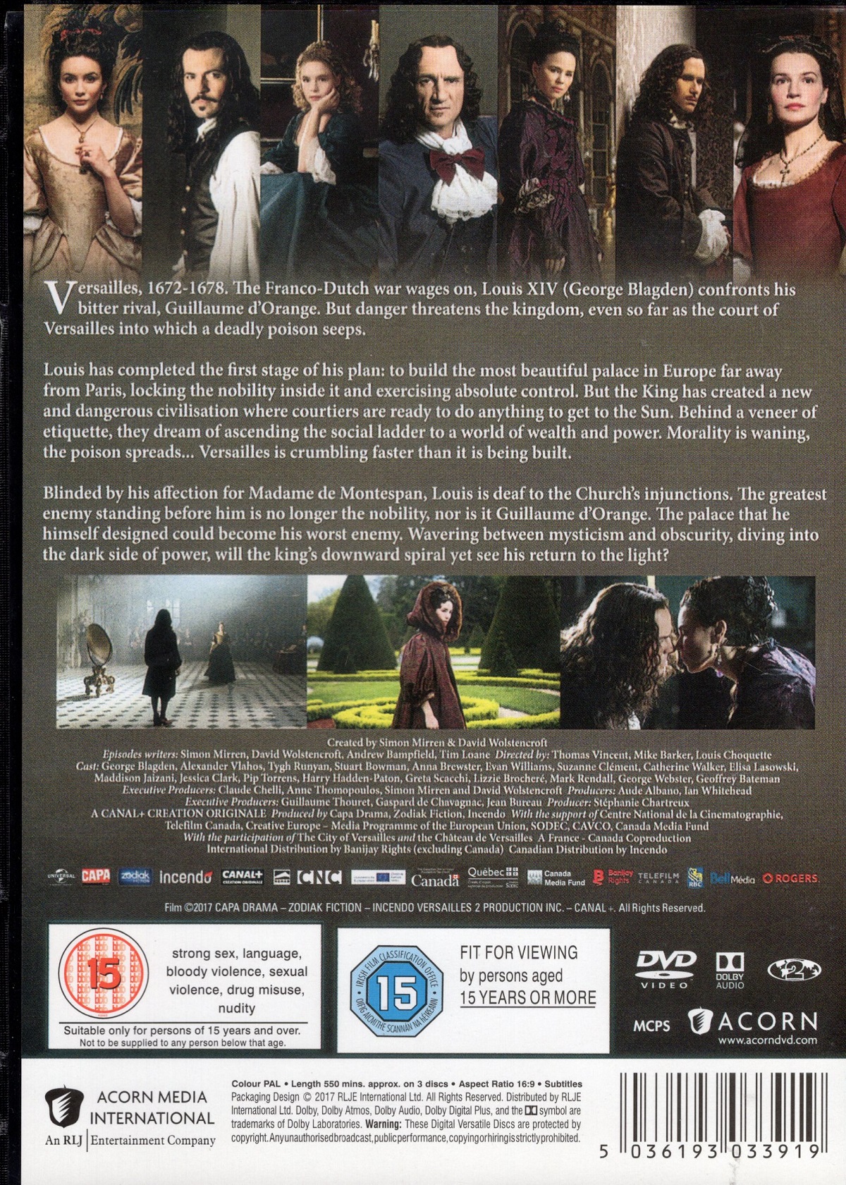Versailles - Season 2 (ej svensk text) (Begagnad) - 2
