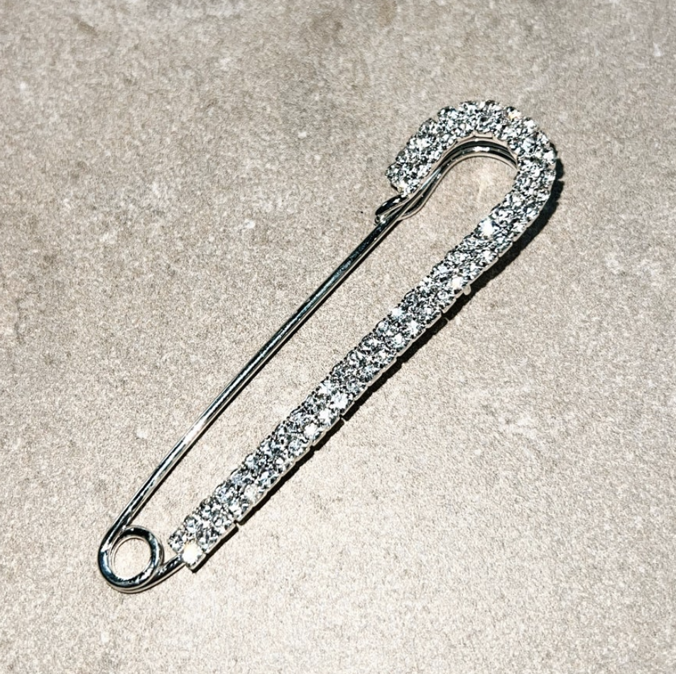 Crystal Fashion Safety Pin - 2