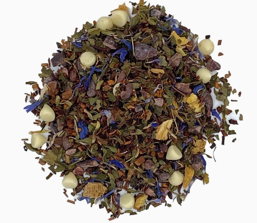 Bookish Holiday : It's a Wonderful Life LiteraTea blend for Book Lovers - Te i påse 56 gram Rooibos White Chocolate Peppermint - 2