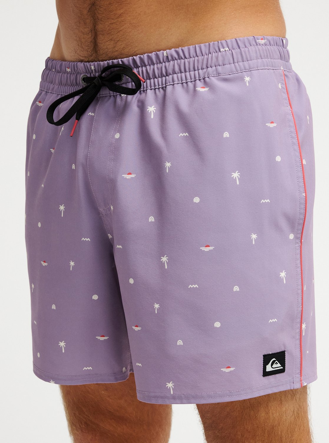 Quiksilver badshorts Stretch printed purple ash - 8