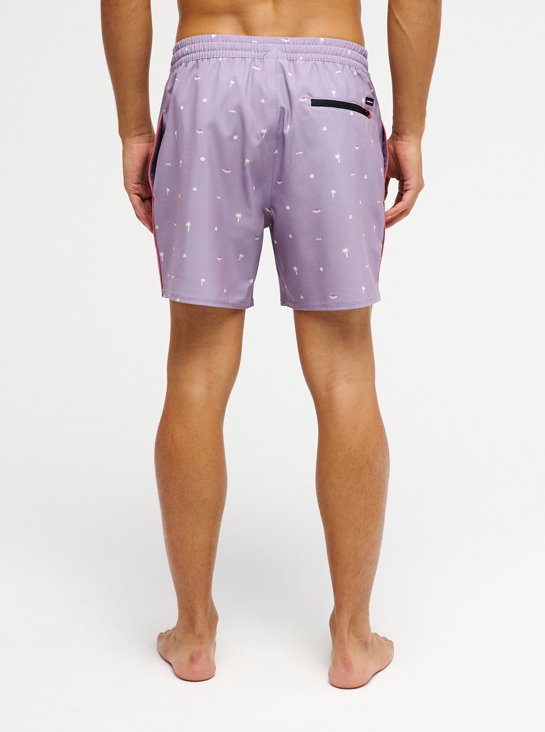 Quiksilver badshorts Stretch printed purple ash - 7