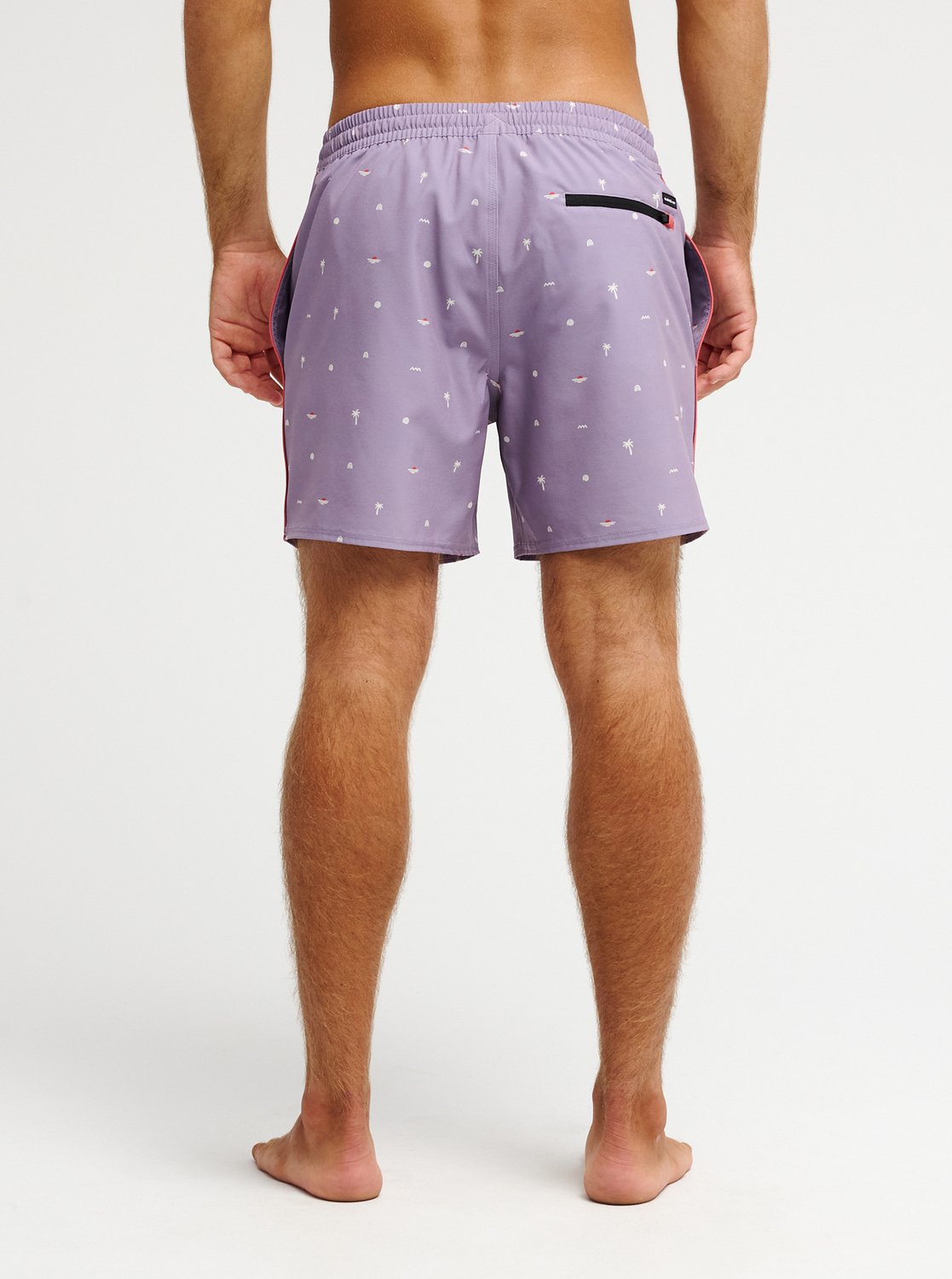 Quiksilver badshorts Stretch printed purple ash - 2