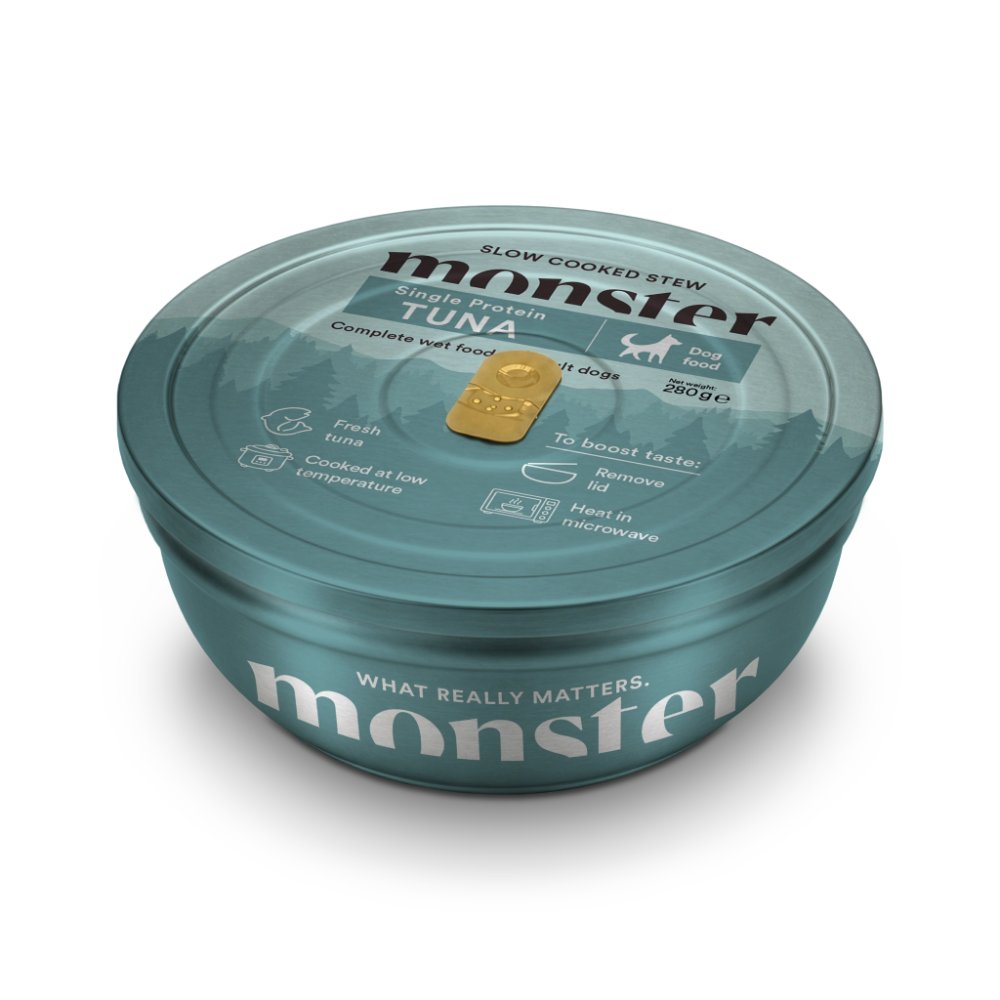 Monster Dog Slow Cooked Stew Tuna 280 g