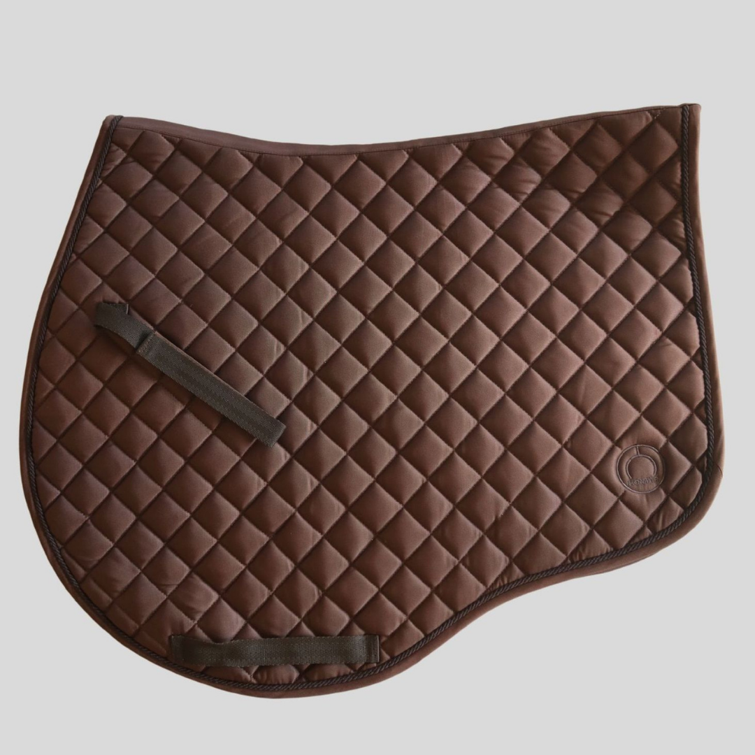 MONTAR FAIR JUMP SADDLEPAD - BROWN
