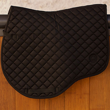 MONTAR FAIR JUMP SADDLEPAD - BLACK