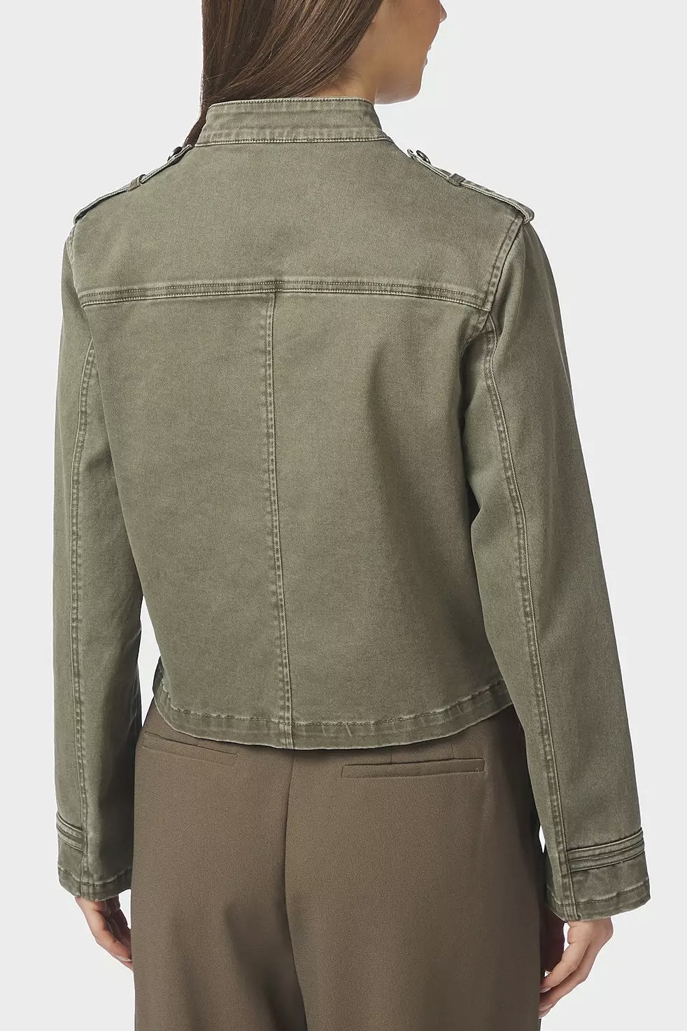 Neo Noir - Sivena Denim Jacket Army - 2